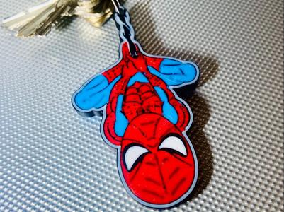 portachiavi spiderman