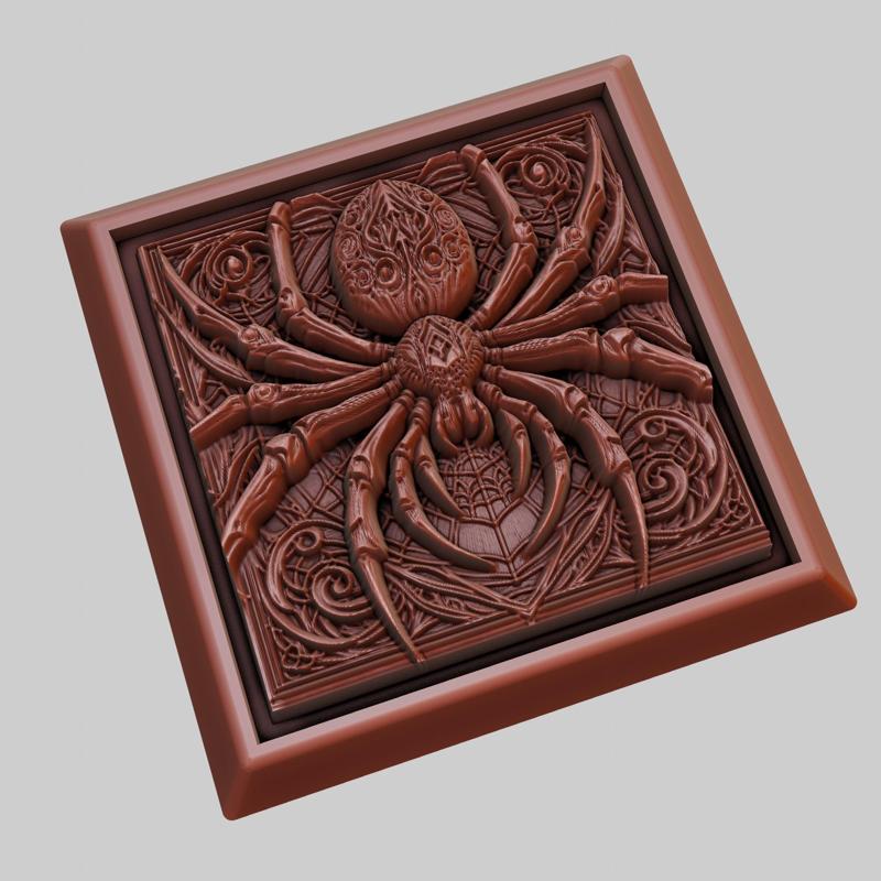Spider Animal 3D Model for CNC Router Laser & 3D Printer