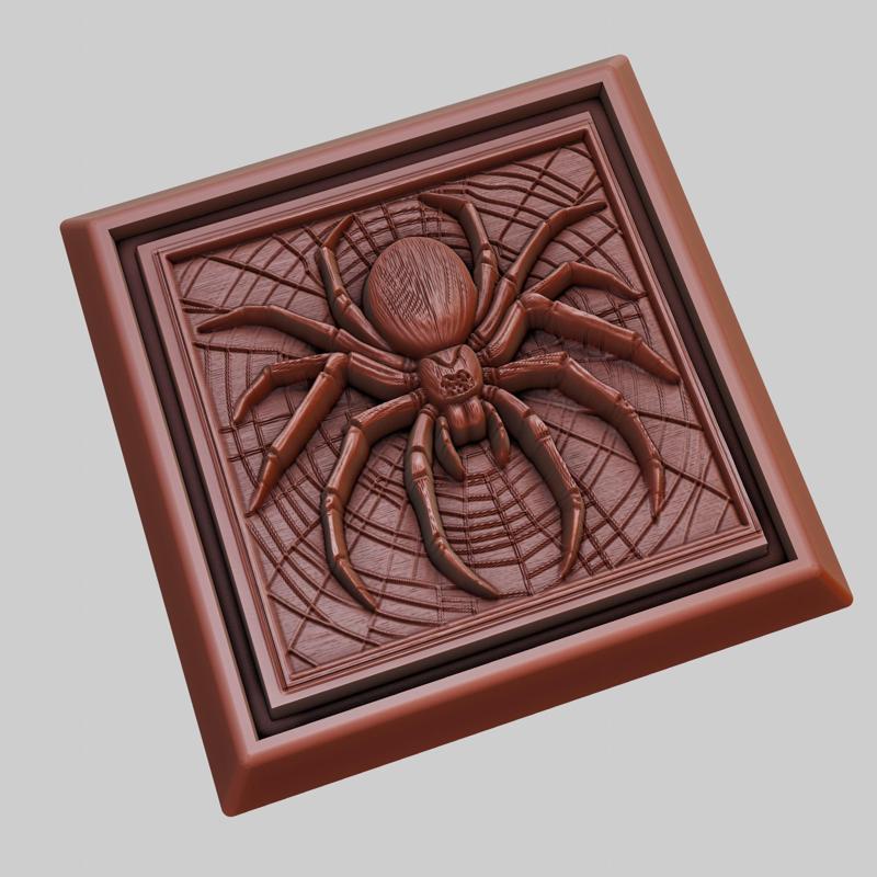 Spider Animal 3D Model for CNC Router Laser & 3D Printer