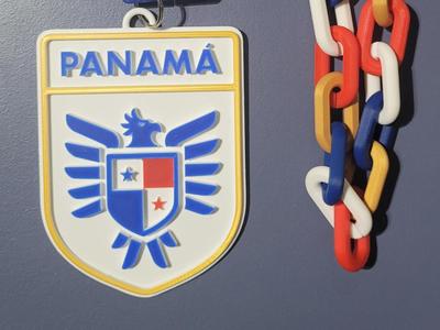 PANAMA COPA AMERICA 3D Logo 180mm series