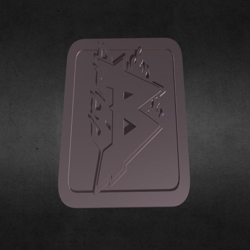 Accel World - Brain Burst Keychain and Logo