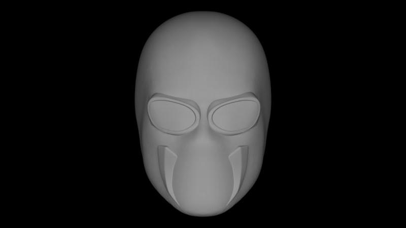 WEB WEAVER HEAD SCULPT