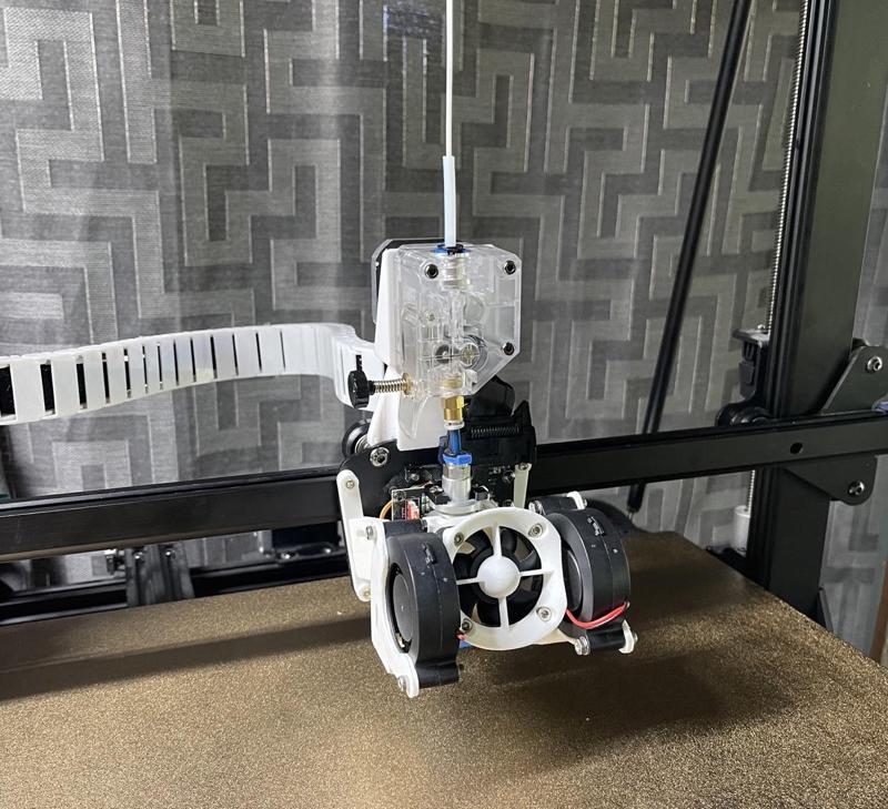 Kobra Max & Vyper direct drive, cable chain & hero me fan duct all in one