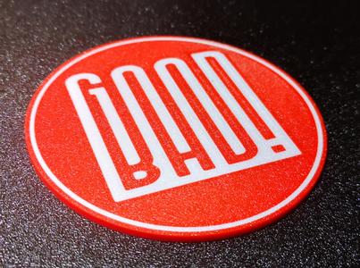 GoodBad coaster
