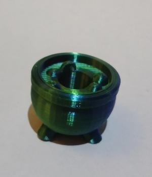 straw cauldron charm