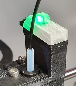 LED State Indicator in a Clear Chimney Cap for the MMU3 – MMU2S / MK3S+