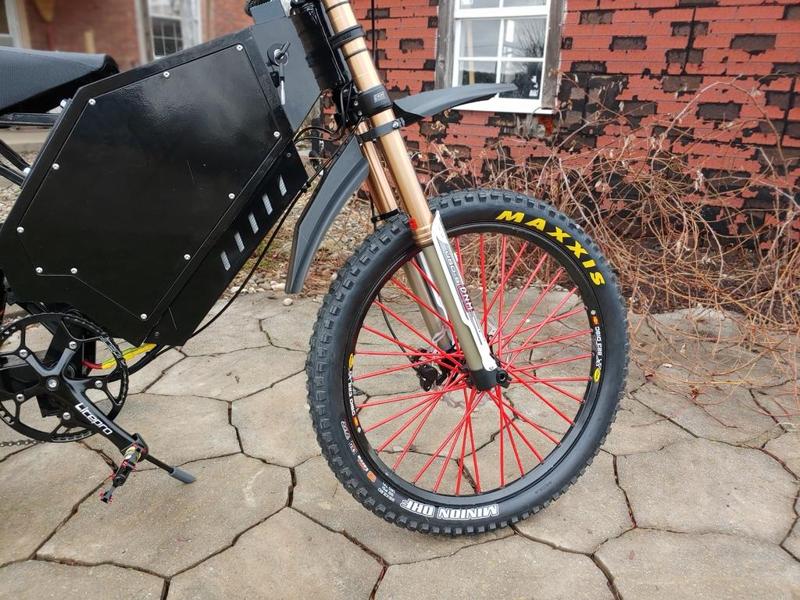 DNM USD-8 Fork Fender Mount