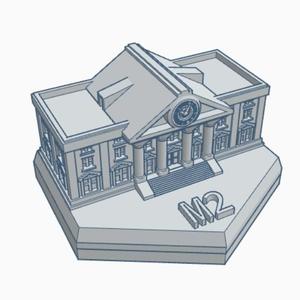 Mayor's Office Clock Tower Hex Map Scale