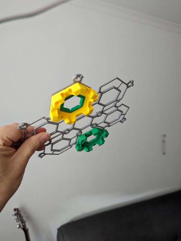 Marble Run - Basic Tile - Grippy Lipped Connector for JDO Baseplate