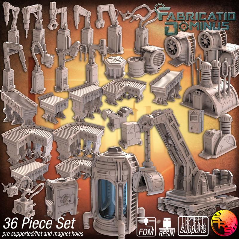 Machine Factory Terrain Set