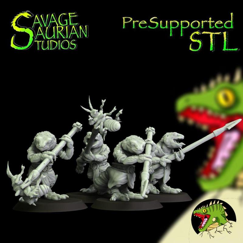 Leogecko Spear Hunters