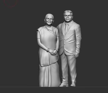 couple miniature