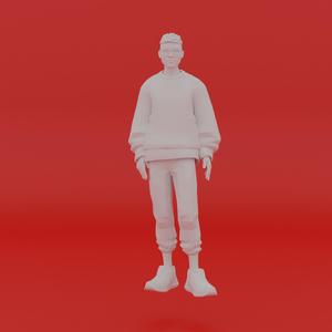 Character Pose Toy Man Miniature Figure 002