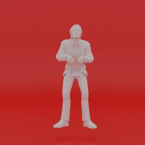 Character Pose Toy Man Miniature Figure 154