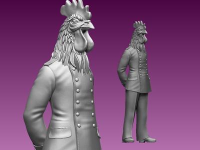ROOSTER man