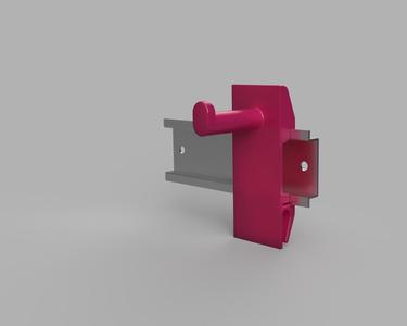 Hook for DIN rail