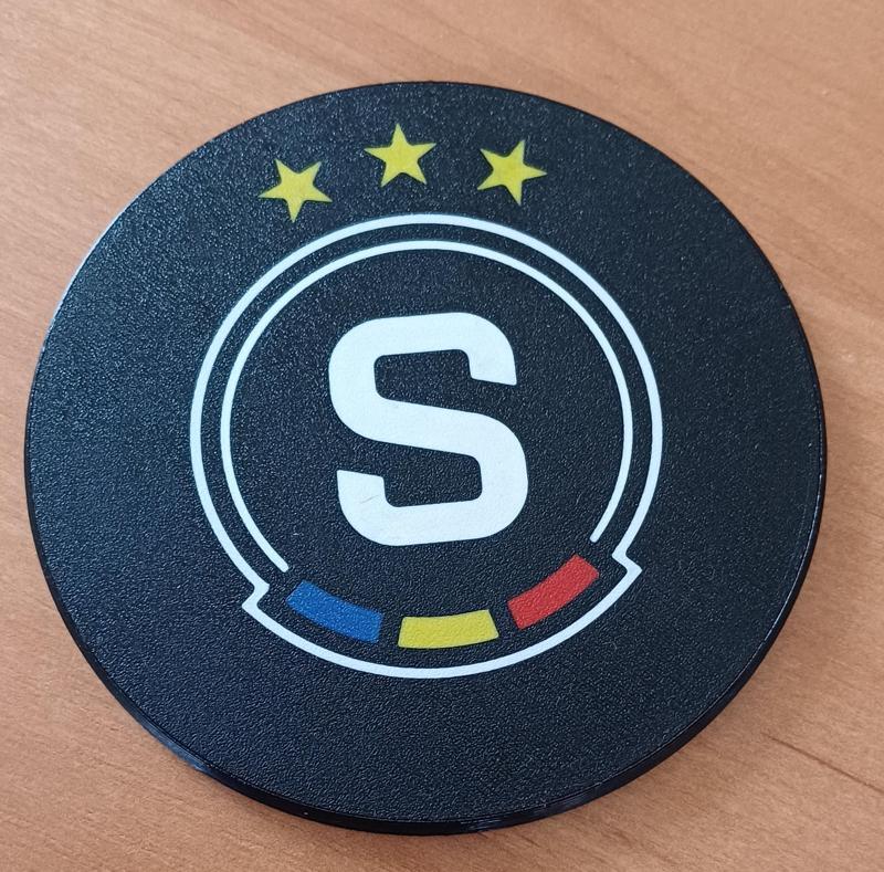 AC Sparta Praha podtácek , logo , podšálek