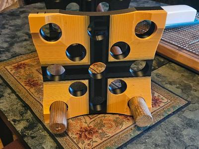 Shoe rack for large feet