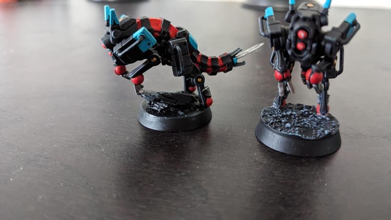 25mm miniature rocky bases