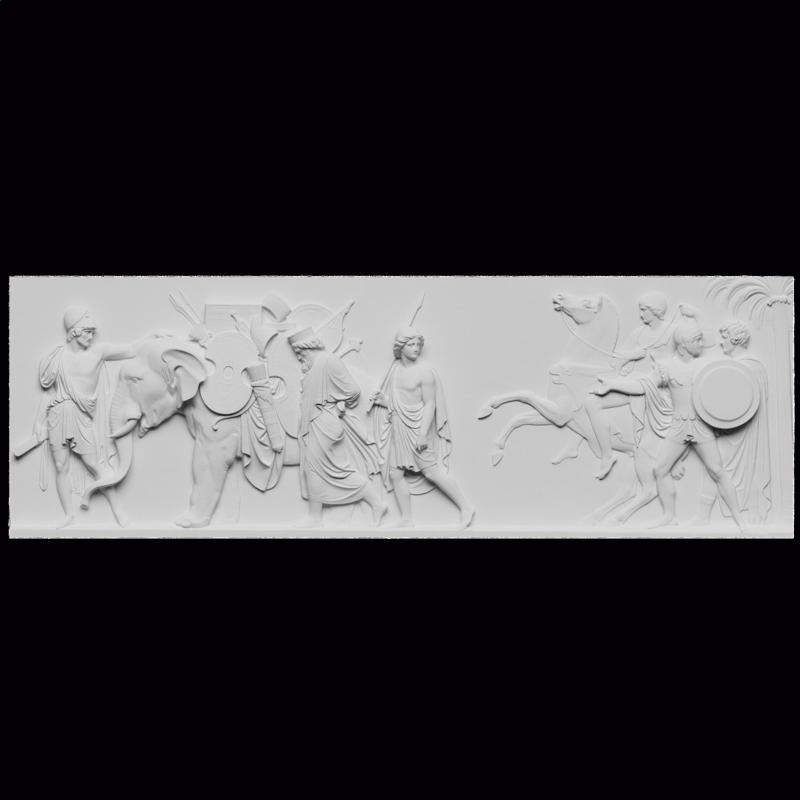 Alexander the Great's Entry into Babylon (Panel 10/10)