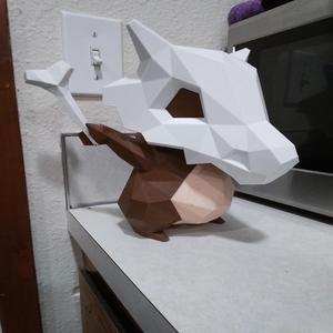 104 Cubone Dual Low-Poly