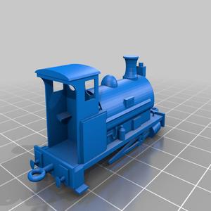 Train "AJAX" NN3 Scale hollowed out for a Leo Thek Z gauge motor