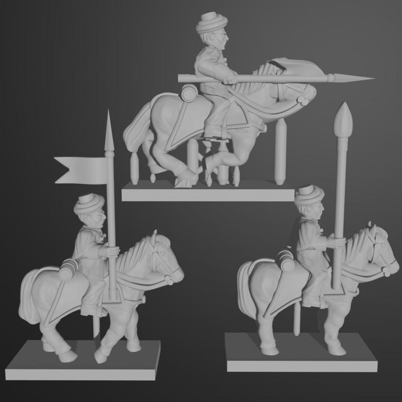 6-15mm Prussian SYW Bosniak Lancers SYW-PR-5