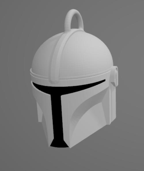 Mandalorian keychain