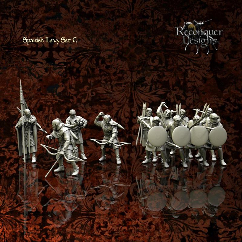 15mm Spanish Levy Set C