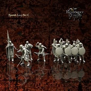 15mm Spanish Levy Set C