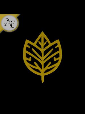 Simple Leaf Symbol - 2D Art 