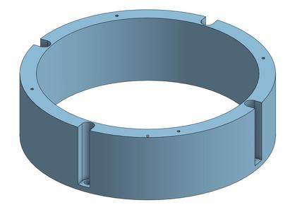 Door Speaker Ring Adapter VW MK4 for Lanzar 6.5