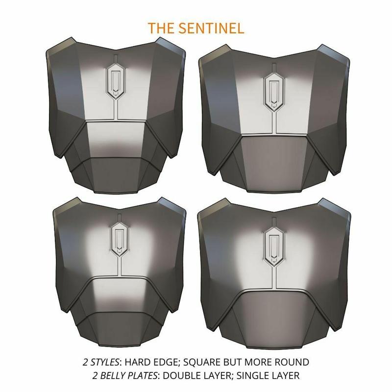 The Sentinel: Mandalorian inspired custom Chest plate