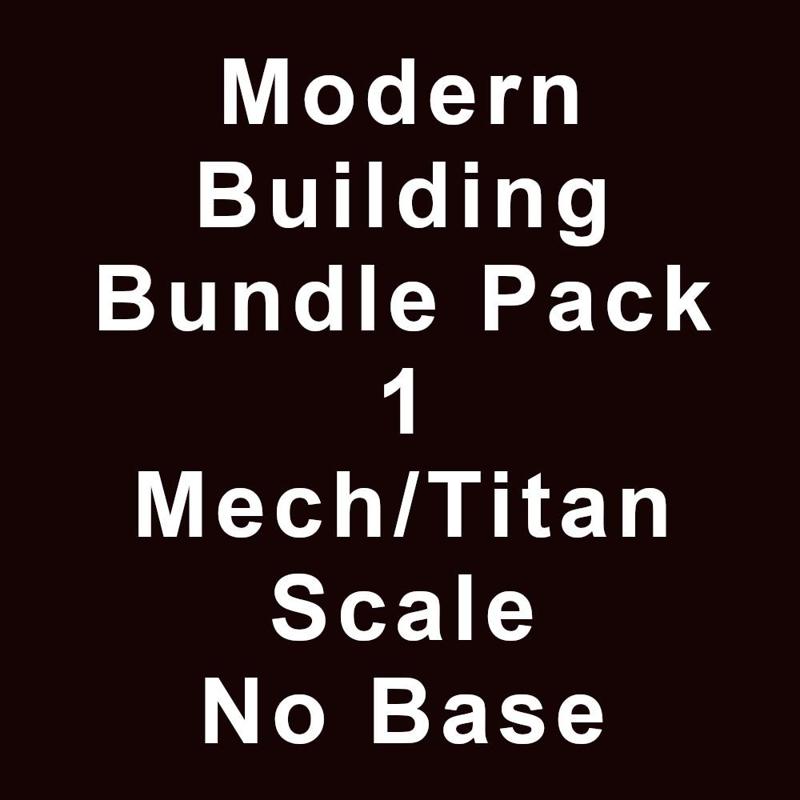 Modern Building Bundle Pack 1 Mech/Titan No Base