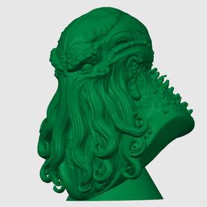 Exquisite Cthulhu LoveCraft_ Statue Bust