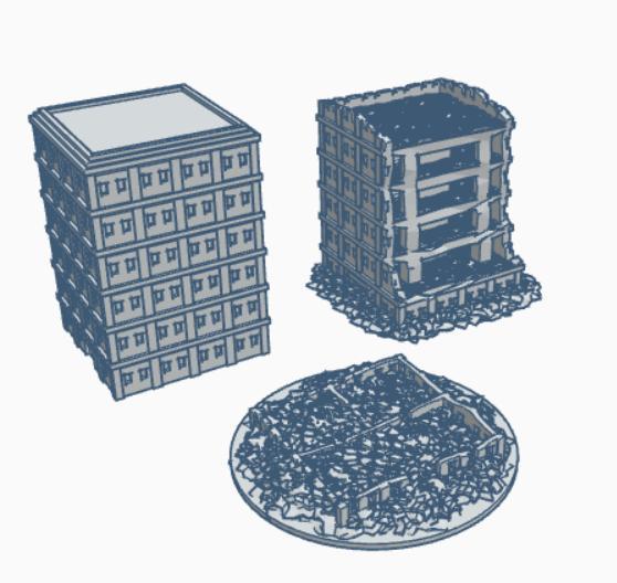 Modern Building 2 Three Stage Bundle Pack