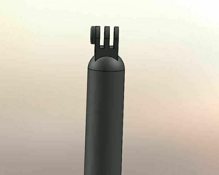 Selfie stick for Gopro and action camera