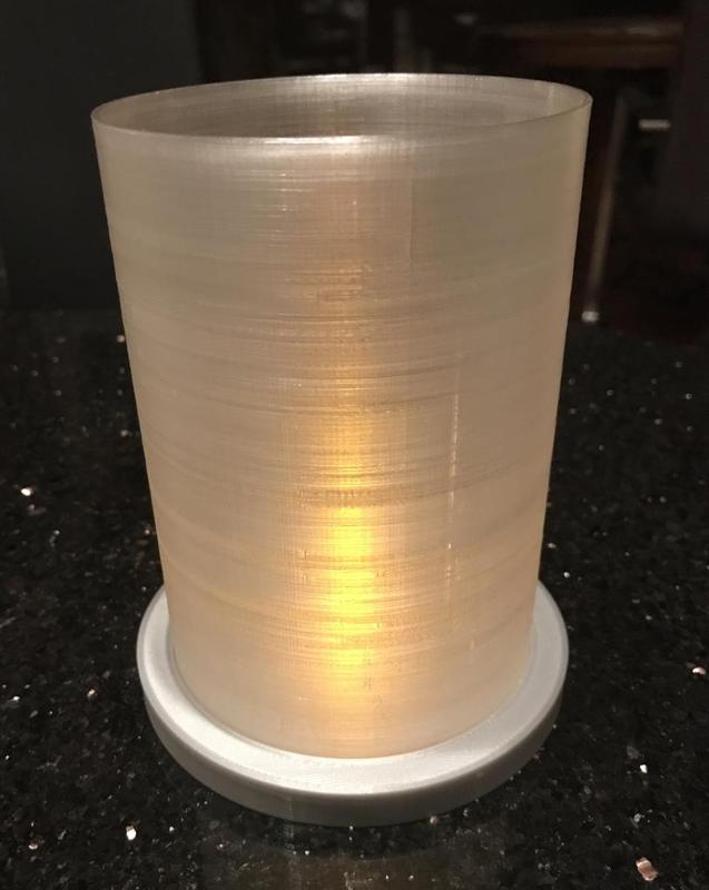 Tischlampe rund