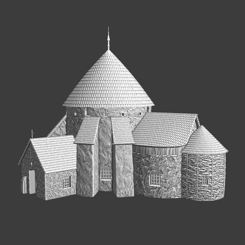 Medieval Nordic Round Church - Bornholm
