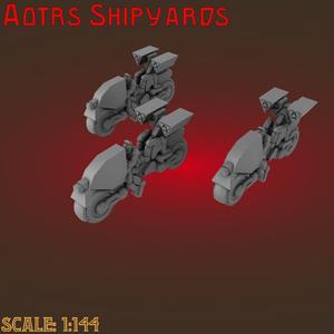 MG144-PH05A HU-948 Heavy Rocket Cycle (Strider)