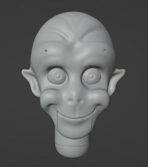 VENTRILOQUIST DUMMY-ALIEN