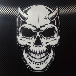 skull with horns logo
