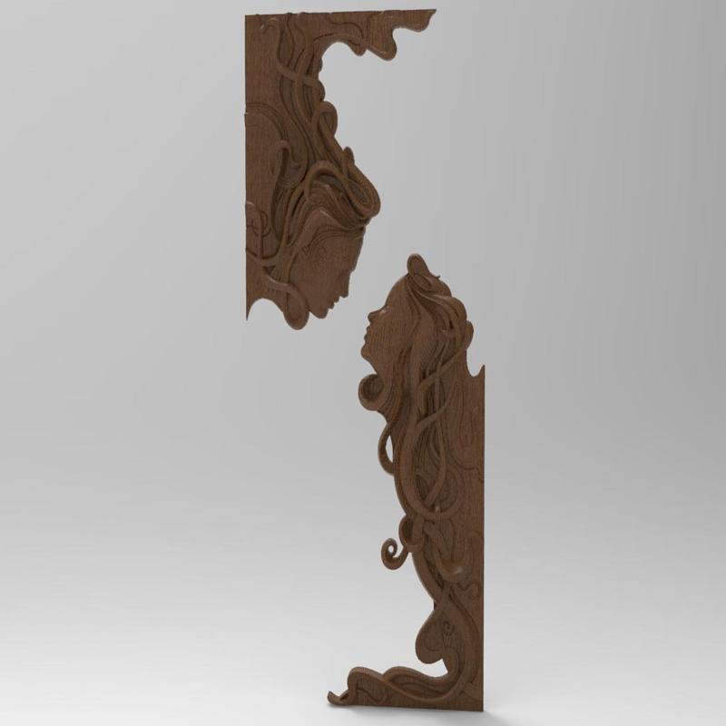 The boy and girl for CNC or even print