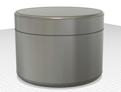 Dose mit Gewindedeckel / Can with threaded lid