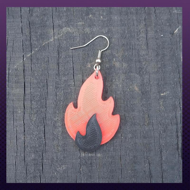 Fire earring collection!