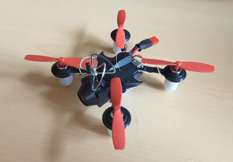 Micro FPV Quad-racer 2S 90mm polycarbonate