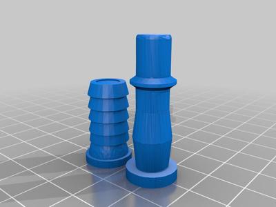Hose Connector Greeb Poe Dameron, Cassian Andor Blue Squad x-wing (Star Wars). Revised, 4-27-2020