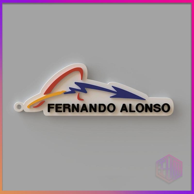 FERNANDO ALONSO KEYCHAIN
