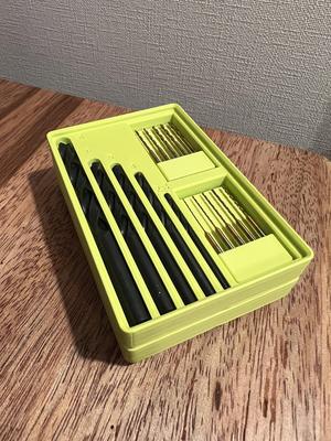 Gridfinity Drill bit tray