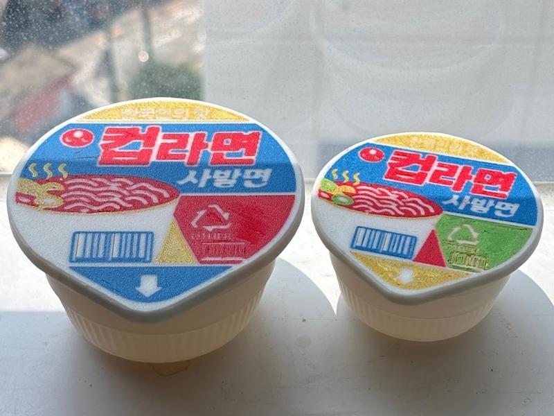 Cup Ramen StorageBox_Large: Ø100mm × H56mm